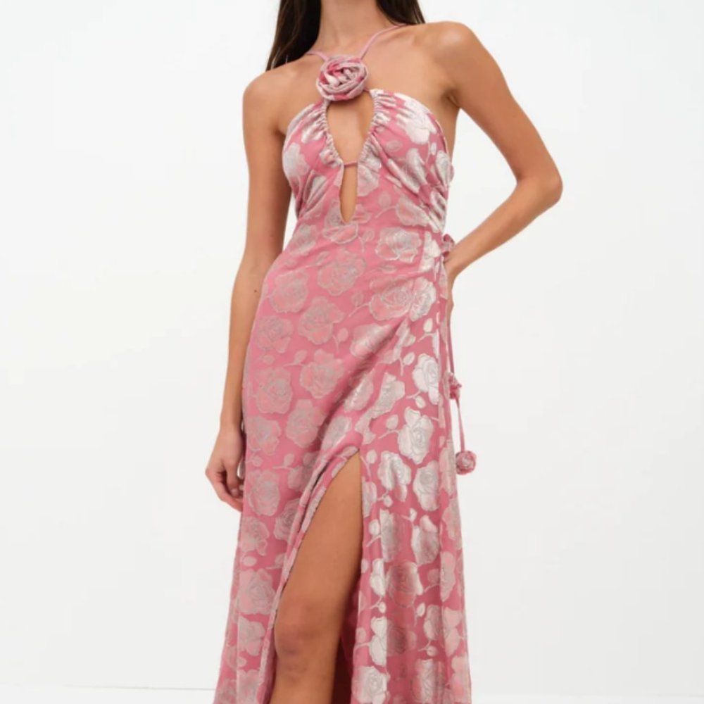 NWT For Love & Lemons Raya Maxi Dress